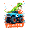 Dinosaur 9th Birthday Monster Truck