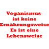 veganer Spruch