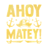 Ahoy Matey Pirate Youth Design