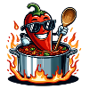 Cuisiner avec le feu