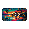 Jacó – Costa Rica Palmen Strand Schild