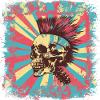 Punk Zombie Mohawk