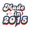 Made in 2015 retro