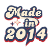 Made in 2014 retro