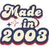Made in 2003 Retro