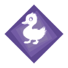 Ducks quacking waddling