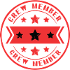 Crew Member Stempel