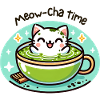 Meow-Cha Time – Kawaii Cats Matcha Gift