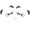 Panda-Paar