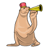 Seal Musician Trumpet Music