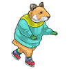 Hamster Skating Skates