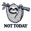 Not Today 🦥😴