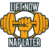 Lift Now Nap Later