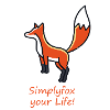 Simplyfox with lettering