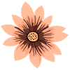 Fleur beige