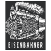 Dampflok Eisenbahner Retro