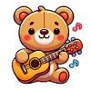 Teddy Bear Guitar