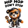 Teddy Bear Rapper Hip Hop