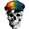 Funny Carnival Carnival Skull Helau