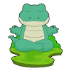 Crocodile Yoga Fitness Meditation