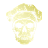 Koch Skull Skeleton Chef