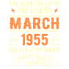 March 1955 Birthday Gift Vintage March 1955