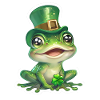 St. Patrick's Day Frog Gift