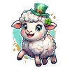St. Patrick's Day Schaf Geschenk
