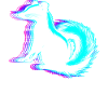 Retro Skunk Animal Vaporwave