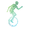 This guy loves unicycles