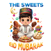 Eid Mubarak Sweet Treats Moon