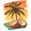 Kokosnuss Coconut