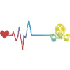 Gas Mask Pulse Heartbeat