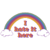Ironic rainbow curse
