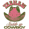 Yeehaw Saddle Up Cowboyhut