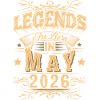May 2026 birthday legend