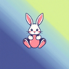 Osterei und Hase