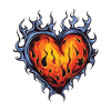 Heart Flame