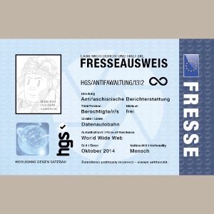 Fresseausweis Sticker