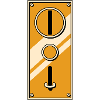 Arcade Coin Slot Panel