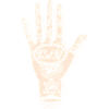Hand drawing in tarot style