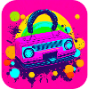 80s Retro Radio Star Nostalgia