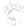 Lunar Guardian Wolf Silhouette Kunst