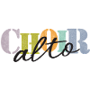 Choir - alto singer