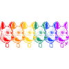 FxP Chiot Rainbow Pride