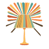 Lamp 70s Music Party