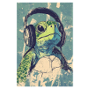 Turtle Headphones Headphones Music