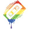 Cassette dégoulinante Pride
