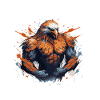 Eagle Muscles Fighter Beast
