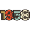 1958 Retro Jahrgang